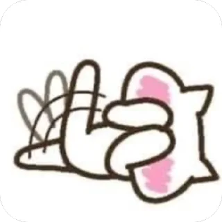 🫥 emoji @hannicz’s Telegram sticker 15 of 17