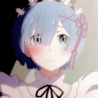 🫐 emoji Rem @Rand0msticker Telegram sticker 21 of 31