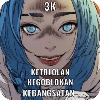 😏 emoji stiker kelly Telegram sticker 19 of 47