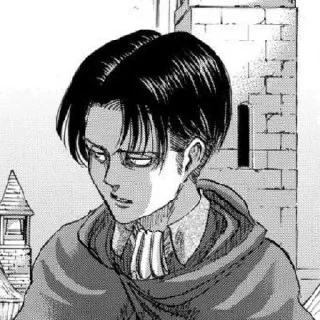 Sticker from Levi ackerman