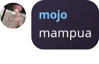 🧑‍🦱 emoji aib mojo ini Telegram sticker 3 of 103