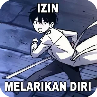 😜 emoji Kim Dokja Telegram sticker 8 of 11