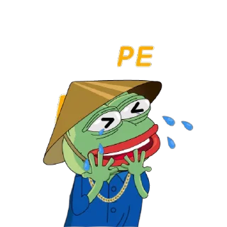 Sticker from PEPE THE COIN