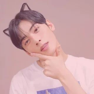 🔳 emoji ヾ(˙❥˙)ﾉEunwoo soft✧*。 @jejerubyy Telegram sticker 24 of 45