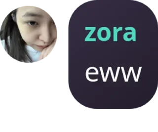 Sticker from zora @onyourm_zra