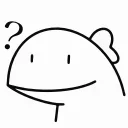 🙂 emoji 小恐龙矢量版 @OverflowCat Telegram sticker 24 of 45