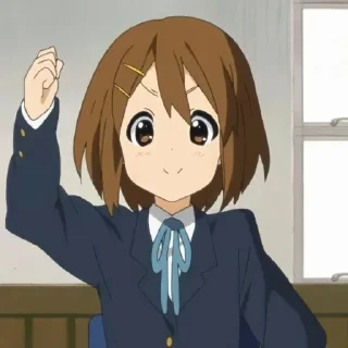 🎸 emoji yui Hirasawa Telegram sticker 13 of 50