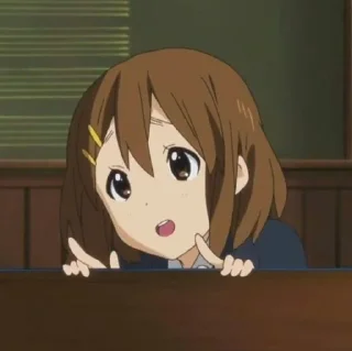 🎸 emoji yui Hirasawa Telegram sticker 7 of 50