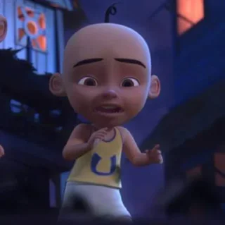 Sticker from Upin Ipin 2 sungkem @foolssticker