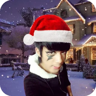 🎄 emoji kuro christmas edition stickers. Telegram sticker 3 of 41