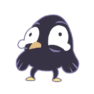 😢 emoji Crow nè Telegram sticker 7 of 34