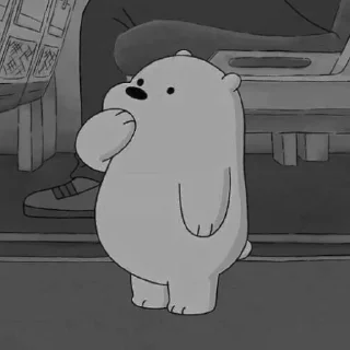 🐼 emoji ice bear @roleplayhellp Telegram sticker 10 of 13
