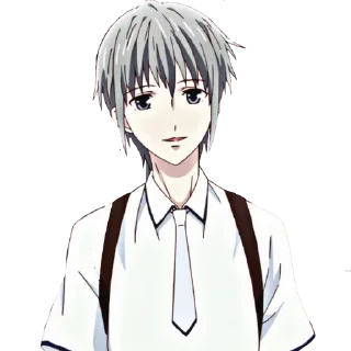 🍎 emoji @wallpaper_kid Fruits basket special pack  @Anime_Sticker_noob Telegram sticker 19 of 83