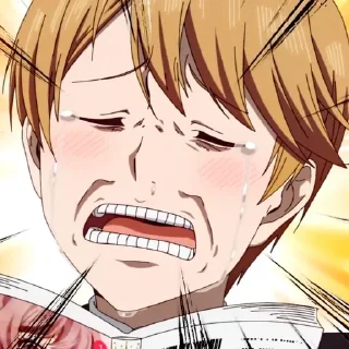 😭 emoji Love Is War // @Animes_Sticker // Telegram sticker 4 of 63