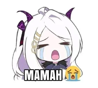 😭 emoji nya w eat Telegram sticker 14 of 120