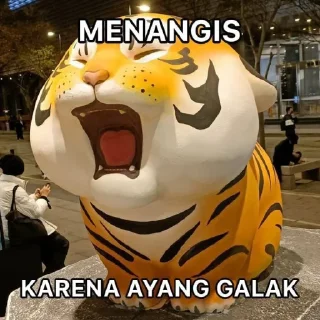☹️ emoji Singa lucu Telegram sticker 10 of 39