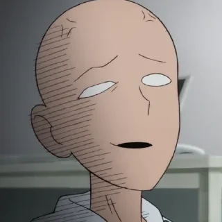 Sticker from One Punch Man