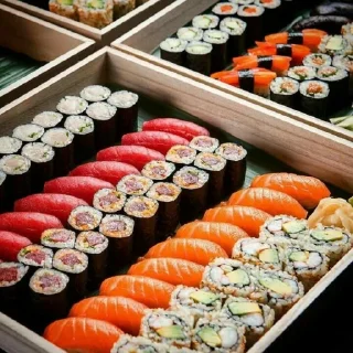 🍣 emoji Sushi @stiker_makanan Telegram sticker 20 of 33