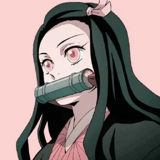 📎 emoji @animecuteth Nezuko Telegram sticker 19 of 36