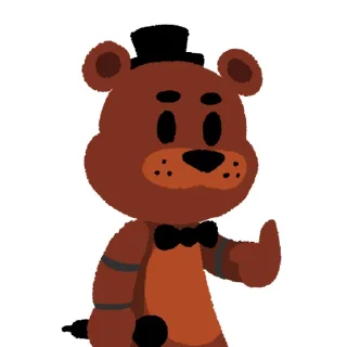 Sticker from Five Nights at Freddy's (Smol Version)