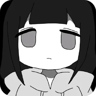 🫥 emoji 赐死妹 or 夭祀酱 2 @YeWenR Telegram sticker 23 of 80