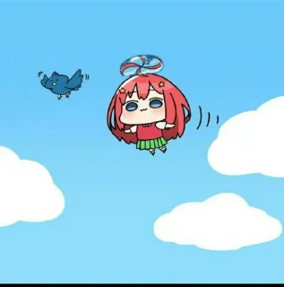 Sticker from Yotsuba Nakano