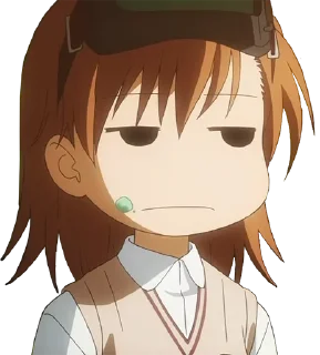 😒 emoji Anime Reactions Vol. 1 @AnimeIndustryIndex Telegram sticker 12 of 119
