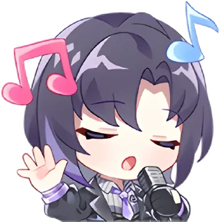 🎤 emoji 珈乐 Telegram sticker 22 of 26
