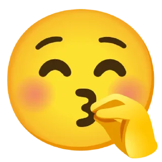 😚 emoji @Panjul; dindut & kalilul. Telegram sticker 11 of 25
