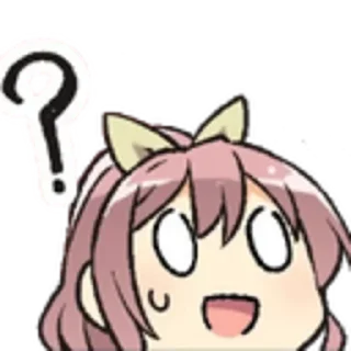 ❓ emoji Lollipop自用喵 Telegram sticker 17 of 104