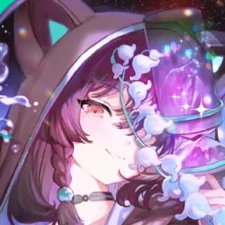 🐺 emoji 李李鈴蘭 / Linglan Lily Telegram sticker 24 of 115