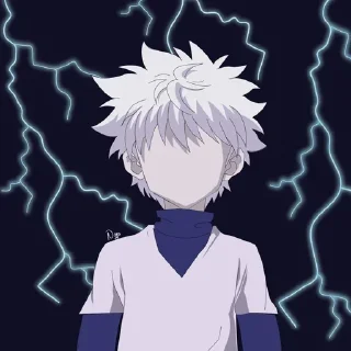 🥲 emoji Zoldy's killua pack Telegram sticker 19 of 69