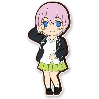 ☺️ emoji Quintessential quintuplets @animestickerchannel Telegram sticker 11 of 120