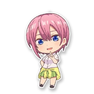☺️ emoji Quintessential quintuplets @animestickerchannel Telegram sticker 14 of 120