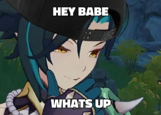 😏 emoji genshin on crack Telegram sticker 14 of 45