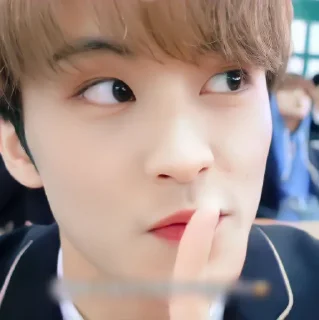 🎸 emoji ＃. Mark Lee ✗ @StickerNct★ Telegram sticker 13 of 35