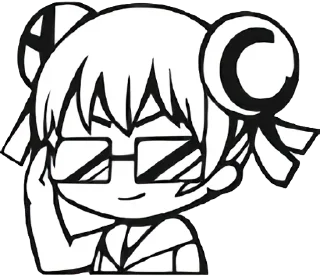 😎 emoji AC娘（自用） Telegram sticker 8 of 26