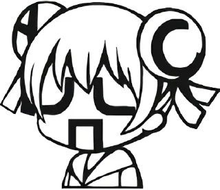 😐 emoji AC娘（自用） Telegram sticker 14 of 26