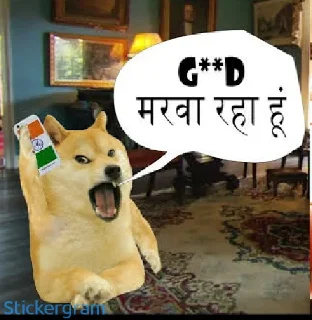 😝 emoji Chutiya pack @PsychoJoker666 Telegram sticker 15 of 15