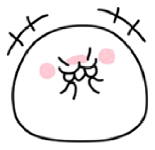 Sticker from Milkball | @cutestickers4you