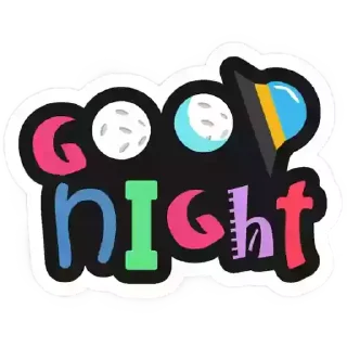 😊 emoji Good Night Telegram sticker 13 of 30