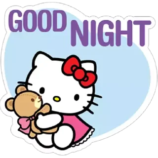 😊 emoji Good Night Telegram sticker 2 of 30