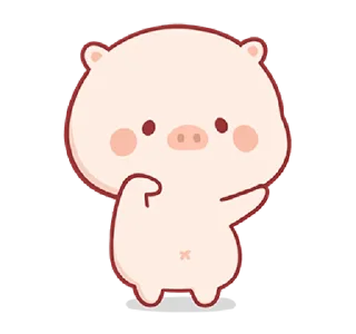 Sticker from Piggy Mengmeng @bistic