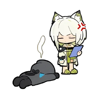 😵 emoji 明日方舟 / Arknights 13 Telegram sticker 17 of 115