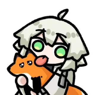 🥵 emoji 沫狐 @zhaxia_cn Telegram sticker 7 of 16