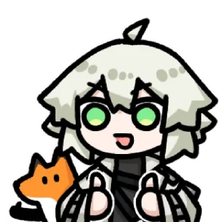 😚 emoji 沫狐 @zhaxia_cn Telegram sticker 14 of 16
