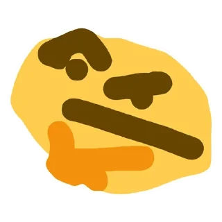 🤔 emoji My sticker..^^ Telegram sticker 22 of 51