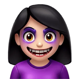 👹 emoji Amazing emoji🔥By屌丝芸和莹 Telegram sticker 16 of 34