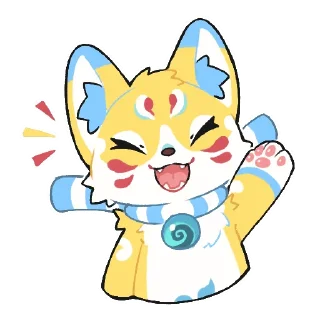Sticker from Kurari Kitsune