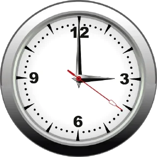 Sticker from Clock Time @PunjabiSticker